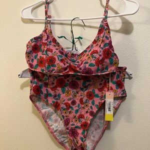 NWT Summersalt high waisted floral bikini